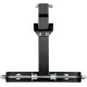 Kit de montaje para asiento solo con muelle — espaciado de pernos 6" o 7", muelles de 3", Negro
