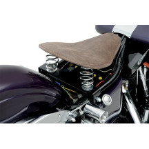 Kit de montaje para asiento solo con muelle — espaciado de pernos 6" o 7", muelles de 3", Negro