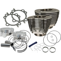 Big Bore Cylinder Kit — 3.937 in bore, 4.000 in stroke, 98 cu in, Black