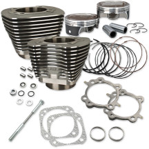 Big Bore Cylinder Kit — Bore 4.125", Stroke 4.625", 124 cu in, 11.4:1, Black