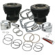 Kit de cilindro 80\" de diámetro de serie y pistón de compresión estándar — 3.5\" diámetro, 80\" cilindrada, 4-1/4\" carrera, relación 8.0:1