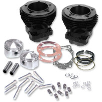 3-5/8" Big Bore Cylinder and Piston Kit — 3.625" bore, 88" displacement, 4.25" stroke, 7.5:1 compression
