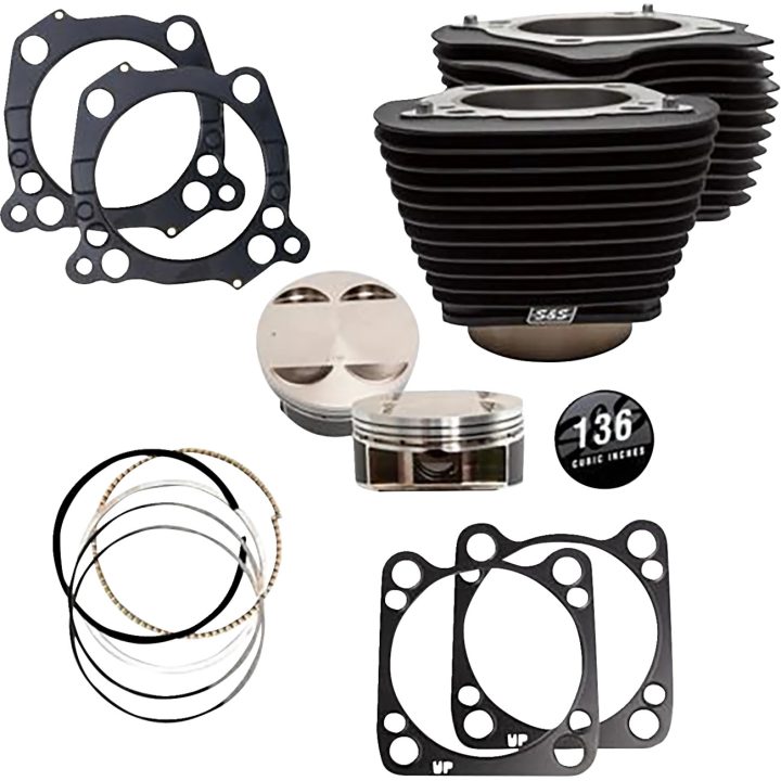 Kit de cilindros Big Bore 136" — diámetro 4.320", carrera 4.625"