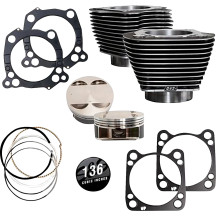 136" Big Bore Cylinder Kit — Stroke 4.625", Bore 4.320"