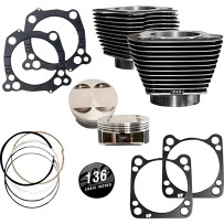 136" Big Bore Cylinder Kit — Stroke 4.625", Bore 4.320"