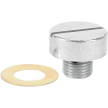 OEM-Style Oil Pump Plug — Chrome