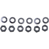 Oil Pump Mounting Hardware — 1/4"-24 hex nuts, kit