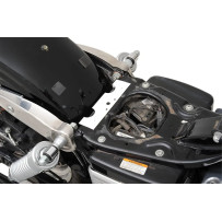 Kit de montaje de muelle para asiento solo en bastidor — Negro, no compatible con XL depósito 17,03 L