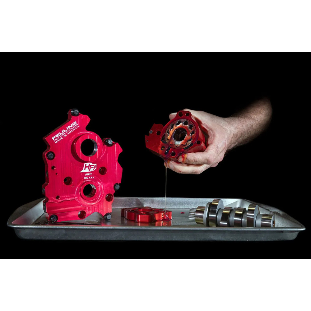 Placa de leva de alto flujo — Rojo