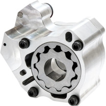 High Pressure / High Volume Oil Pump for M-Eight — HP+®, 6061 billet aluminum, Natural