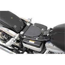 Kit de montaje de muelle para asiento solo en bastidor — Negro, no compatible con XL depósito 17,03 L