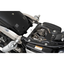 Kit de montaje de muelle para asiento solo en bastidor — Negro, no compatible con XL depósito 17,03 L