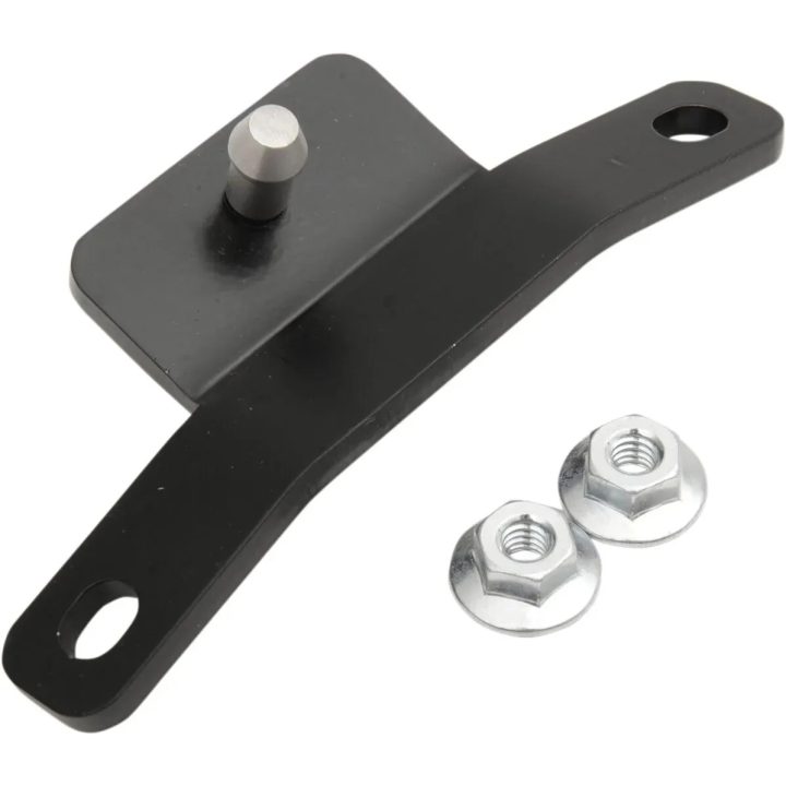 Soporte de montaje delantero EZ para asiento individual — para asiento de perfil bajo, negro
