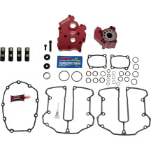 Race Series® Paquetes de sistema de aceite para M8 — Kit, Rojo