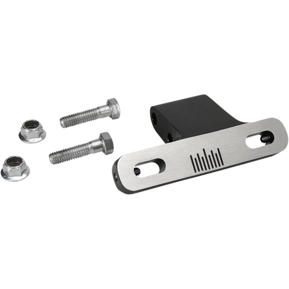 Adjustable Front Engine Bracket — Front, Anodized aluminum