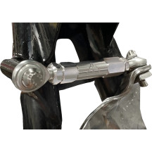 Brazo estabilizador delantero ajustable de competición — Delantero, Aluminio, crudo o mecanizado