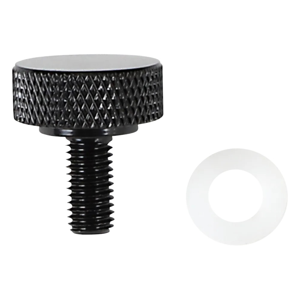 Kit de perilla de asiento — 1/4-28, Negro