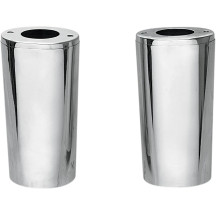 Fork Slider Covers — +51.00 mm (+2.00"), 215.90 mm (8.50"), Chrome