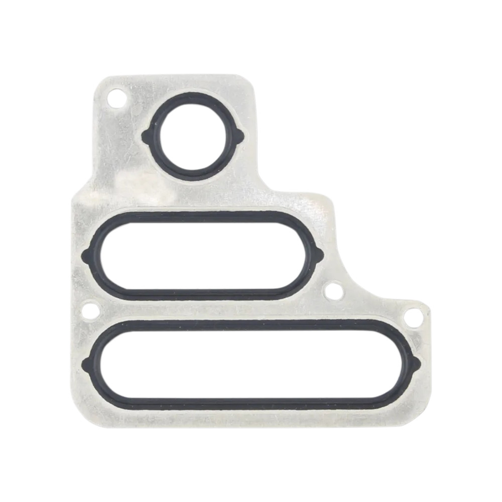 Transmission to Engine Case Gasket — Aluminum with Molded Rubber, Engine/Transmission
