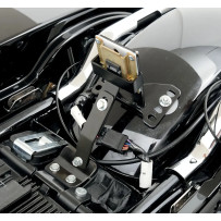 Mecanismo receptor EZ Glide — compatible con modelos Dresser/Touring con asiento OEM de una pieza ranurado, Negro