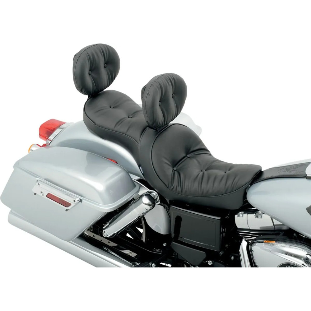 EZ Glide II™ Large Backrest — Black, 19 cm (7-1/2") height, 25.5 cm (10") width