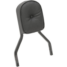 Almohadilla Pillow Sissy Bar — 18 cm (7"), 51 mm (2"), 4 in I.D., Negro