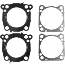 Cylinder Head/Base Gasket Kit — bore 3.937", thickness 0.36 mm, 0.76 mm, 2-pack