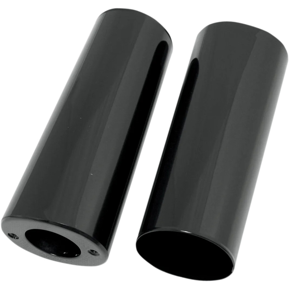 Fork Slider Covers — +51.00 mm (+2.00"), 215.90 mm (8.50"), Black, Pair