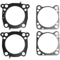 Cylinder Head/Base Gasket Kit — 4.25" bore, 0.36 mm & 1.02 mm thickness, cylinder base & head, 2 pack