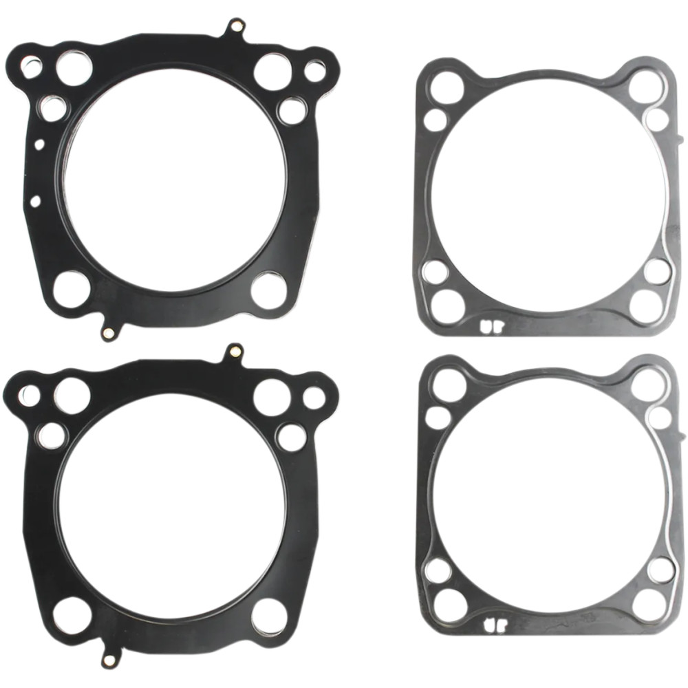 Cylinder Head/Base Gasket Kit — 4.25" bore, 0.36 mm & 1.02 mm thickness, cylinder base & head, 2 pack