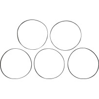 Derby Seal Cover — COMETIC, C10306F5, Rubber, 5-pack