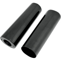 Fork Slider Covers — 266.7 mm (10.5 in), lifts 102 mm (4.0 in), Black gloss