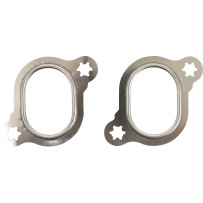 Exhaust Header Gasket — 2-pack, stainless steel
