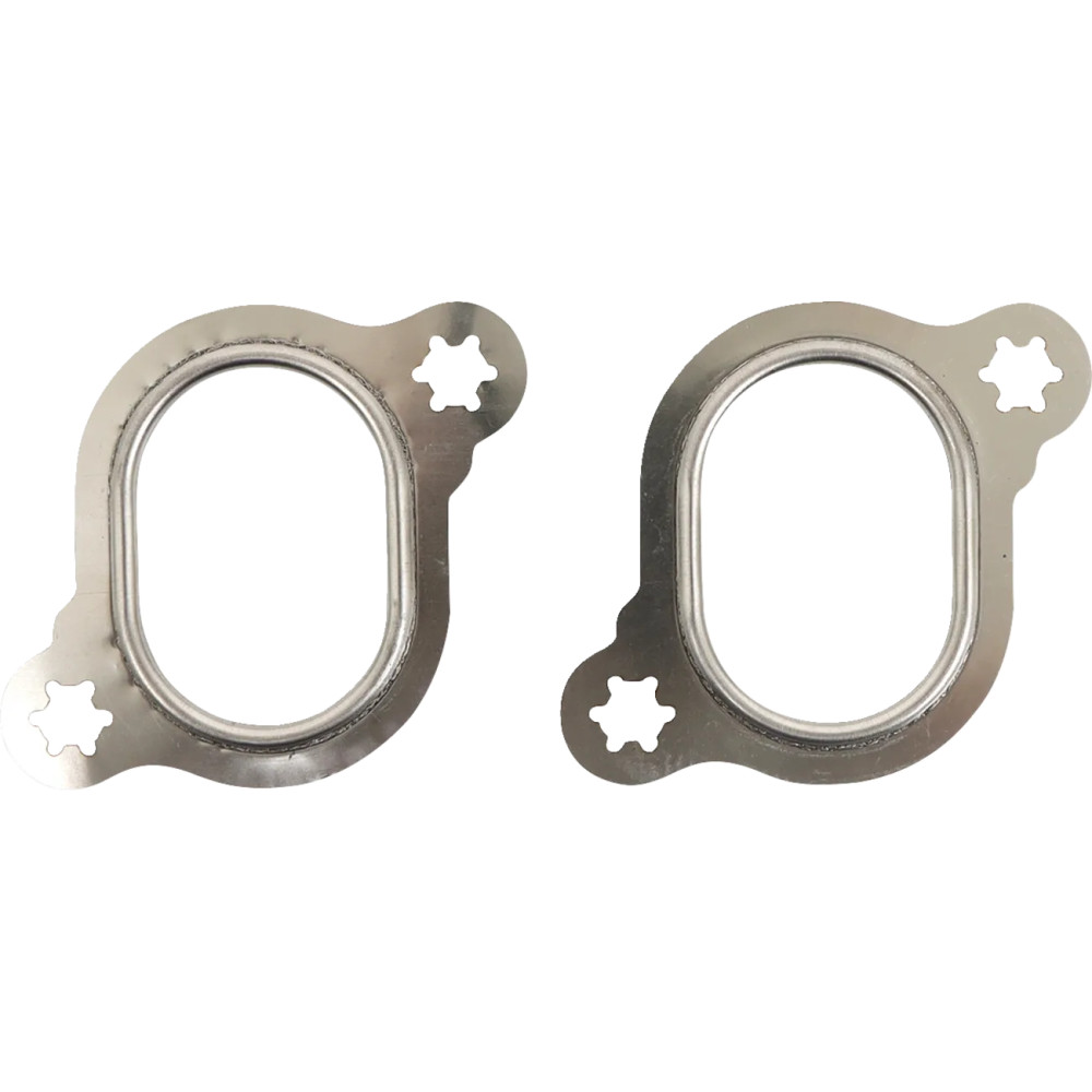 Exhaust Header Gasket — 2-pack, stainless steel