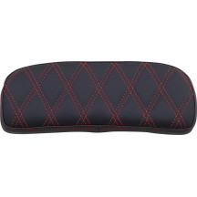 Chopped Tour-Pak Pad — Black, Red