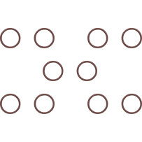 Pushrod Seal — tappet guide, pushrod cover, 10 pack