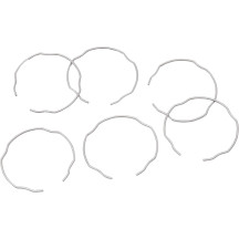 Retenedores de sellos de horquilla — 41.00 mm (1.60"), 6 unidades