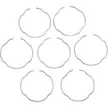 Retenedores de sello de horquilla — 49.00 mm (1.93"), 6 unidades