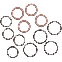 Pushrod O-Ring and Seal Kit — Pushrod cover, pushrod tube, Viton