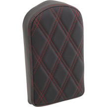 Backrest Pad for Square Sissy Bars — 2" thick, fits 9/16 x 2" sissy bars and 4" ID