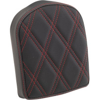 Backrest Pad for Square Sissy Bars — 2" thickness, 5-1/2" width, 7" height
