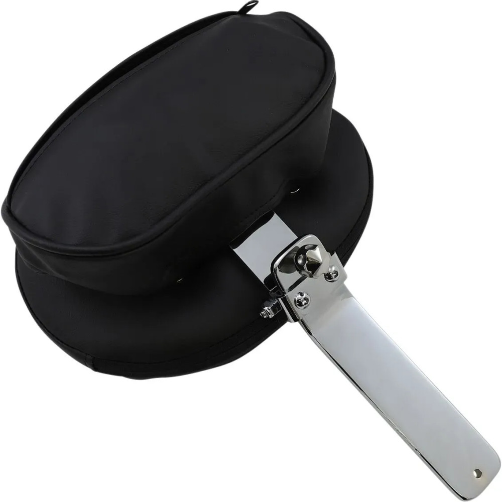 Backrest Pad — 19 cm (7-1/2"), 25.5 cm (10"), fits short sissy bars, Black