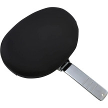 Backrest Pad — 19 cm (7-1/2"), 25.5 cm (10"), fits short sissy bars, Black