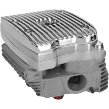 Evo Finned Rocker Covers — Aluminum, Polished, Pair