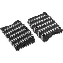 10 Gauge Rocker Box Top Covers — Black anodized, machined