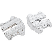 10 Gauge Rocker Box Top Covers — Chrome, Pair