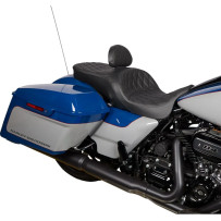 EZ Glide II Small Backrest — 13.97 cm (5.5") height, 23 cm (9") width, 38 mm (1.5") thickness, Black/Chrome