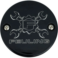 Gear Cross Logo Points Cover — Black, Point