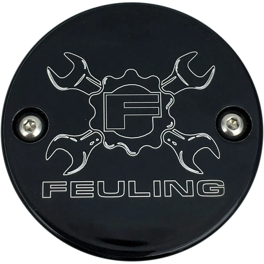 Gear Cross Logo Points Cover — Black, Point