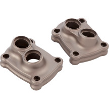 10 Gauge Lifter Block Covers — Anodized titanium, Pair